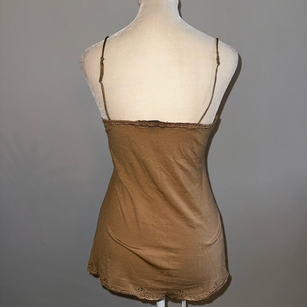 Express Tan Spaghetti Strap Top - image 2